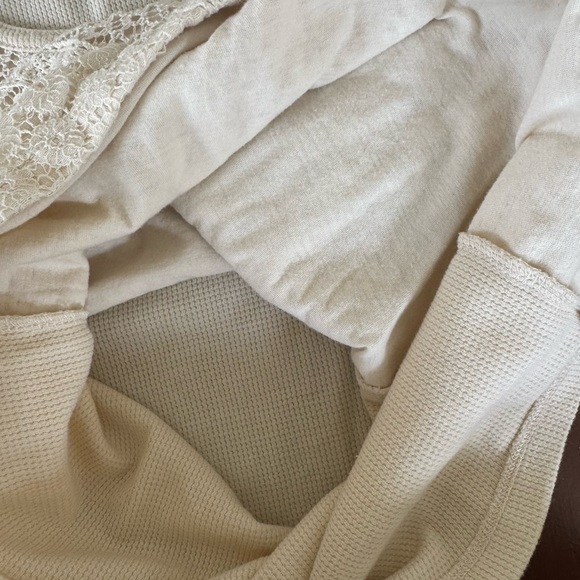 Lucky Brand white laced blouse. Womens Small - Picture 5 of 7